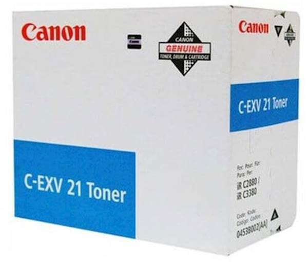 TONER CANON CEXV21 CYAN (0453B002AA)