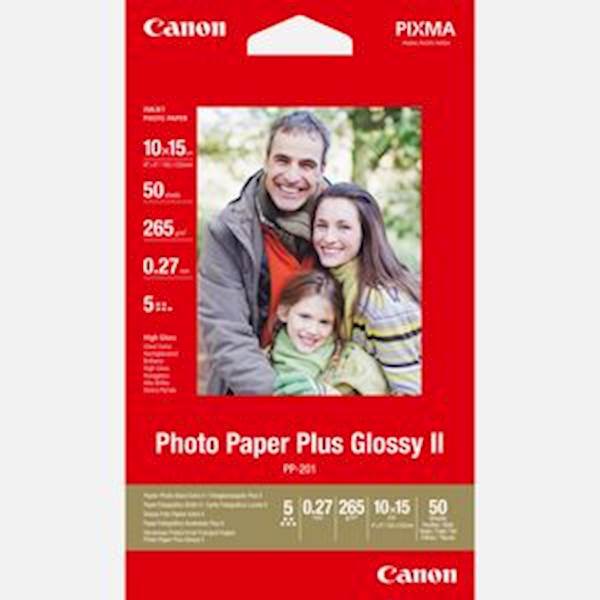 Papir CANON PP-201s (10x15 cm); 10x15 / high gloss / 265gsm / 50 listov