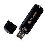 USB DISK TRANSCEND 64GB JF 700, 3.0, črn, s pokrovčkom