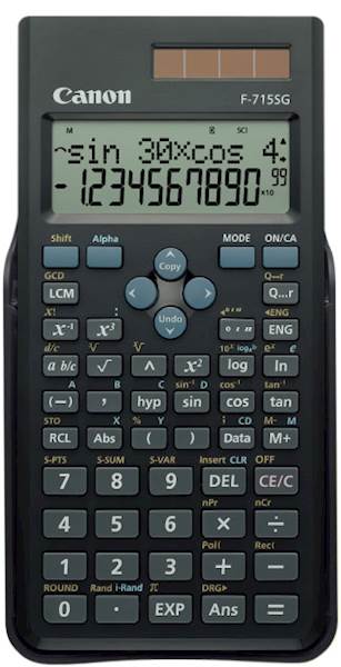 Kalkulator CANON F715SG, črn