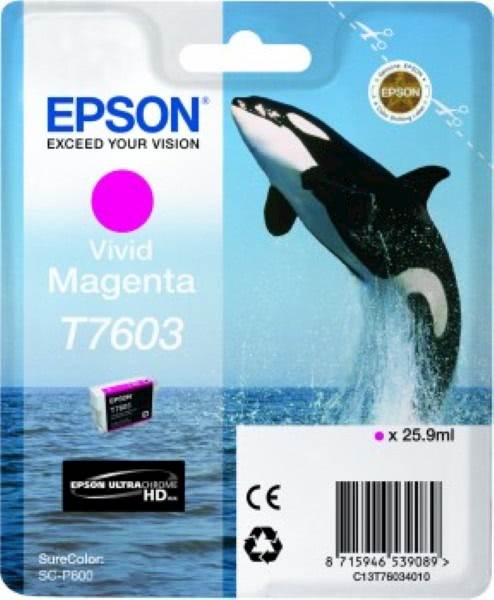 ČRNILO EPSON VIVID MAGENTA 25,9 ml ZA SC-P600