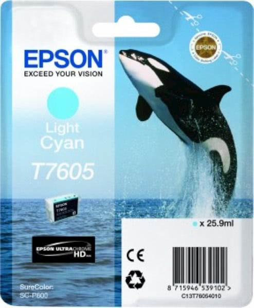 ČRNILO EPSON LIGHT CYAN 25,9 ml ZA SC-P600