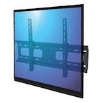 Stenski nagibni TV nosilec 37''-70'' MANHATTAN, 75kg, naklon 0° do -10°, črne barve