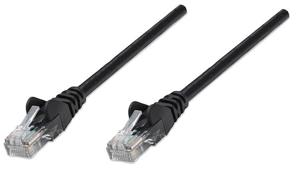 Mrežni kabel Intellinet 15 m¸Cat5e, CCA, črn