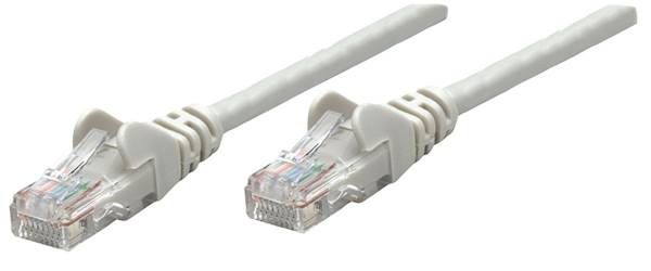 Mrežni kabel Intellinet 10 m Cat6, CU, Siv