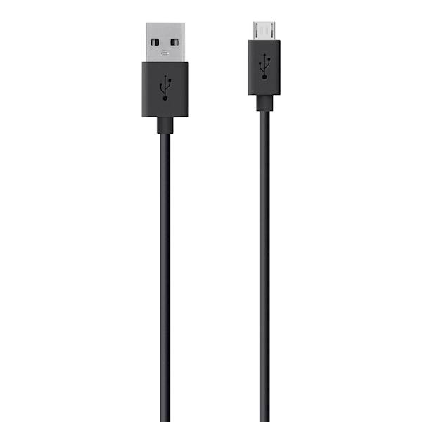 Belkin Micro USB ChargeSync kabel črn 2m