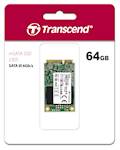 SSD Transcend mSATA 64GB 230S, 390/200MB/s, 3D NAND, SATA III (6GB/s)