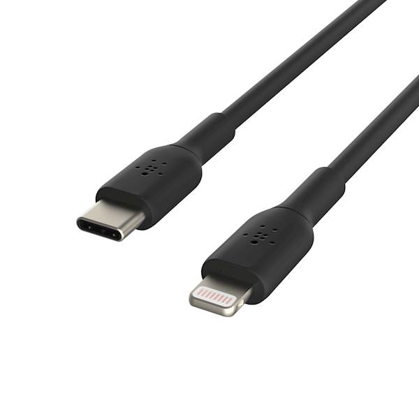 Belkin BOOST USB-C na   Lightning Kabel ČRN