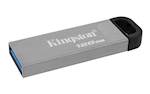 USB disk Kingston 128GB DT Kyson, 3.2 Gen1, 200/60MB/s, kovinski, brez pokrovčka