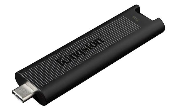 USB C disk Kingston 1TB DT Max, 3.2 Gen2, 1000/900MB/s, kovinski, drsni priključek