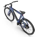 Električno kolo Bird Bike A FRAME Modra
