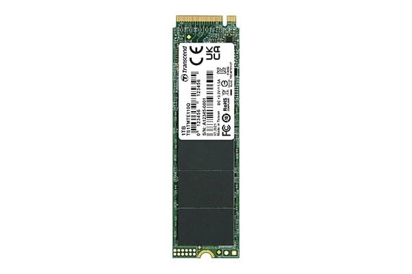 SSD Transcend M.2 PCIe NVMe 500GB 110Q, 2000/1500 MB/s, QLC 3D NAND, Gen3 x4