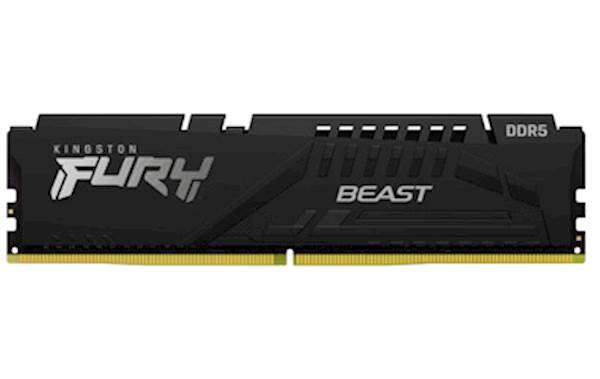 RAM DDR5 16GB 5200 FURY Beast Black, CL40, DIMM