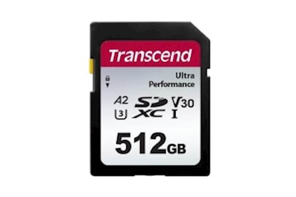 SDXC TRANSCEND 512GB 340S, 160/90 MB/s, U3, V30, A2