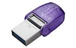 USB C & USB DISK Kingston 256GB DT microDuo3G3, 3.2 Gen1, OTG, s pokrovčkom