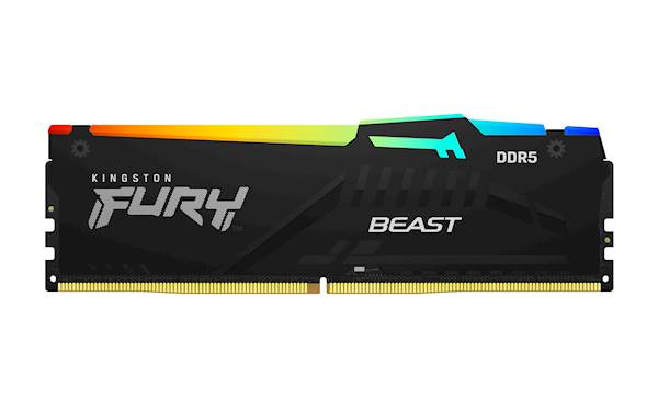 RAM DDR5 16GB 4800 FURY Beast RGB, CL38, DIMM