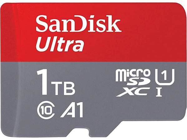 SDXC SANDISK MICRO 1TB ULTRA, 150MB/s, UHS-I, C10, A1, adapter