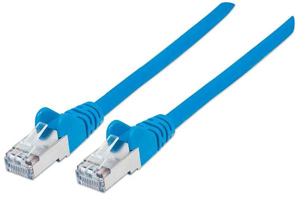 Mrežni kabel Intellinet 0,5m Cat6A moder