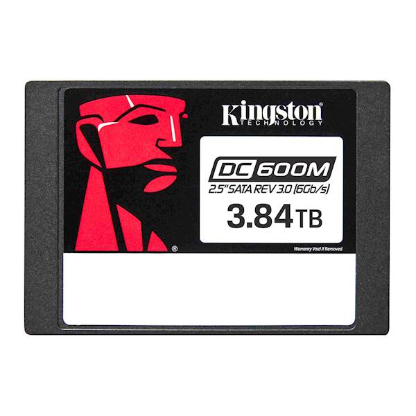 SSD Kingston 3,84TB DC600M, 2,5", SATA3.0, 560/530 MB/s, za podatkovne centre