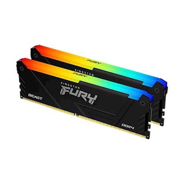 RAM DDR4 16GB 3200 FURY Beast RGB, CL16, 1Gx8