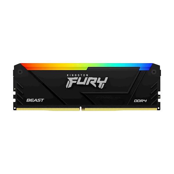 RAM DDR4 32GB 3200 FURY Beast RGB, kit 2x16GB, CL16, 1Gx8
