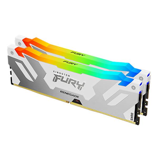 RAM DDR5 64GB 6400 FURY Renegade bel RGB XMP, kit 2x32GB, CL32, DIMM