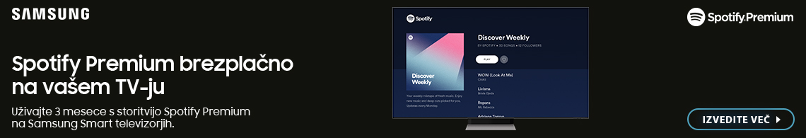 Samsung - Spotify Premium brezplačno na vašem TV-ju